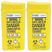 Sharpsafe – Juego de 3 conteneurs Ã dÃ © Chets piquants- coupants y perforants desechables 0-2 l